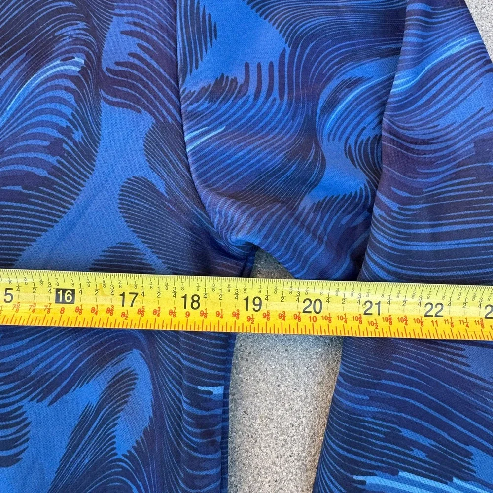 Adidas Boys Blue Wave Graphic Fleece Hoodie Sweatshirt Size Large 14/16